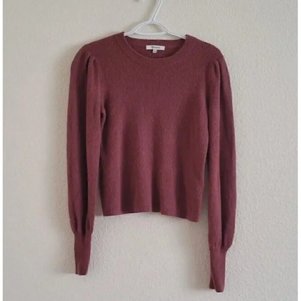 Madewell Baybrook Merino Wool Blend Pullover Sweater Women's Size S